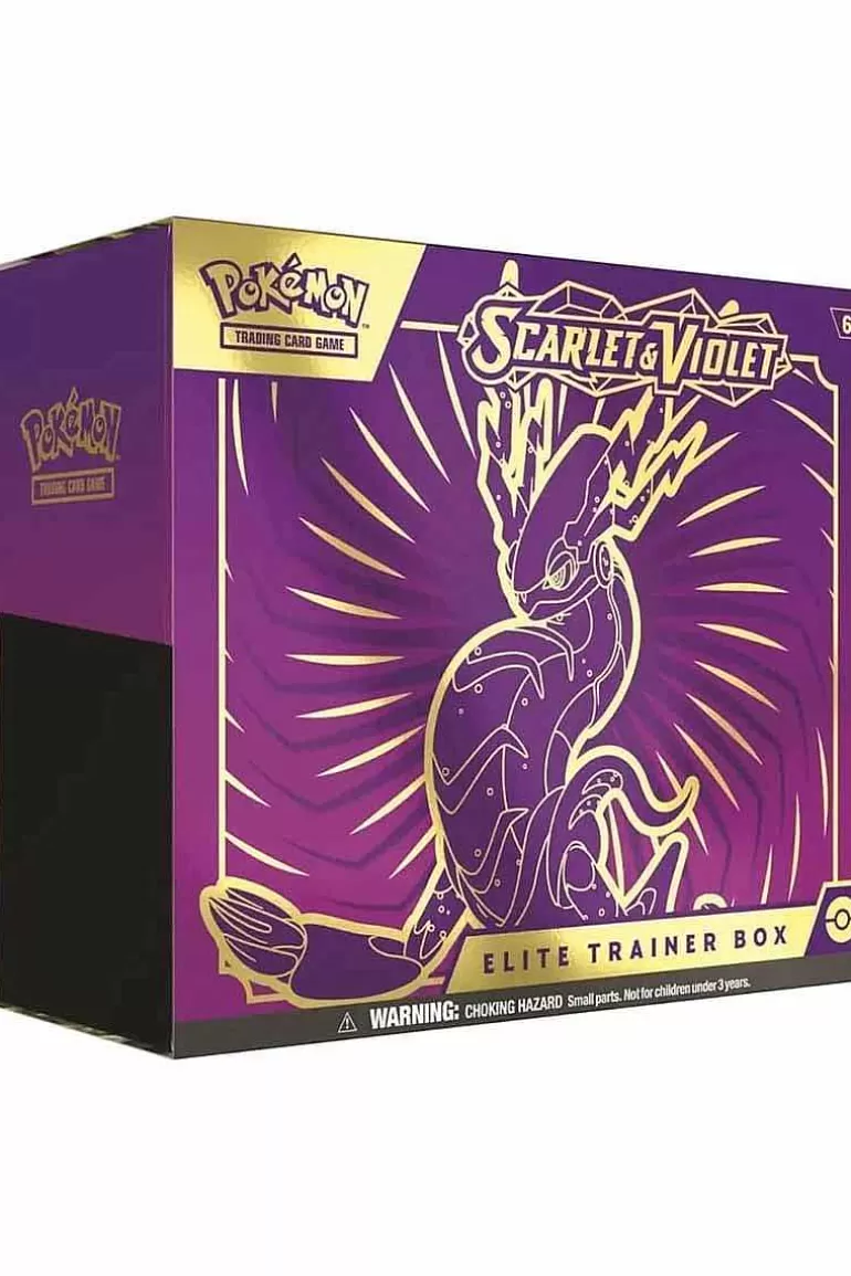 Pocket Monster Pokémon Kort-Scarlet & Violet Elite Trainer Box Med Miraidon