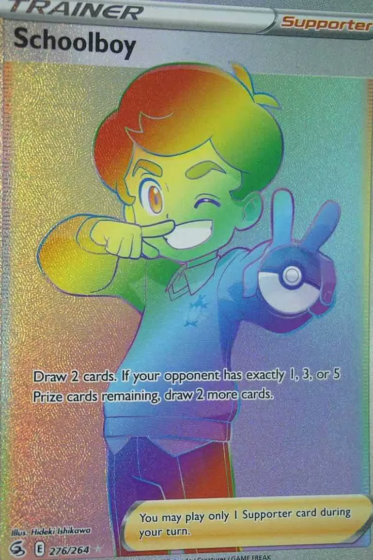 Pocket Monster Pokémon Kort-Schoolboy 276/264 Hyper Rare