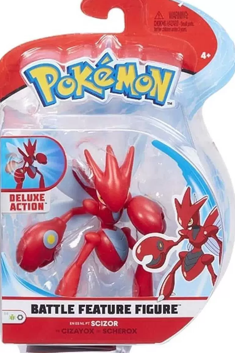 Pocket Monster Pokémon Figurer-Scizor Battle Feature Figur