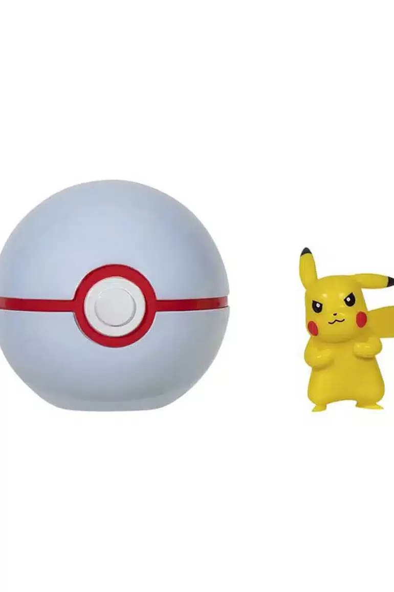 Pocket Monster Pokémon Figurer-Sej Pikachu & Premier Ball