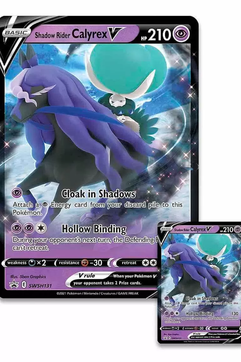 Pocket Monster Pokémon Kort-Shadow Rider Calyrex V Box