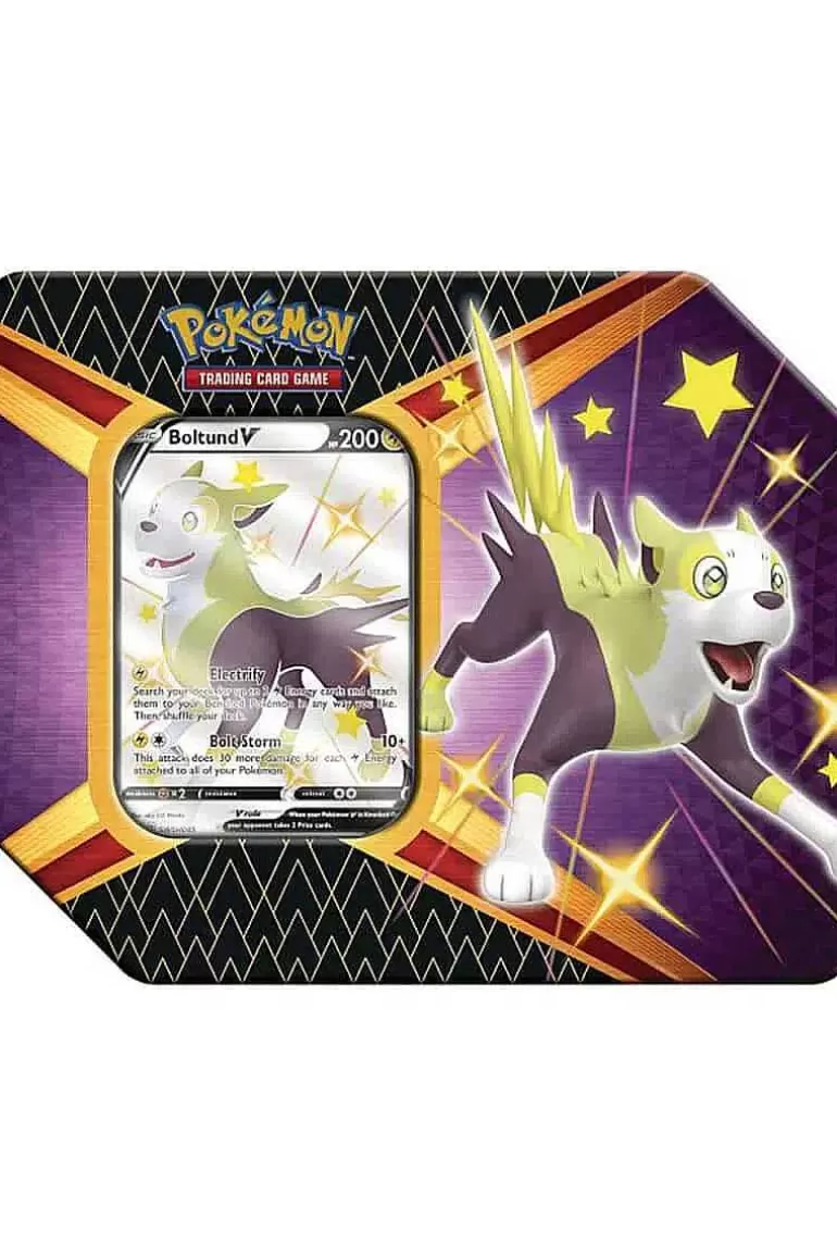 Pocket Monster Pokémon Kort-Shining Fates V Tin Med Bolthund