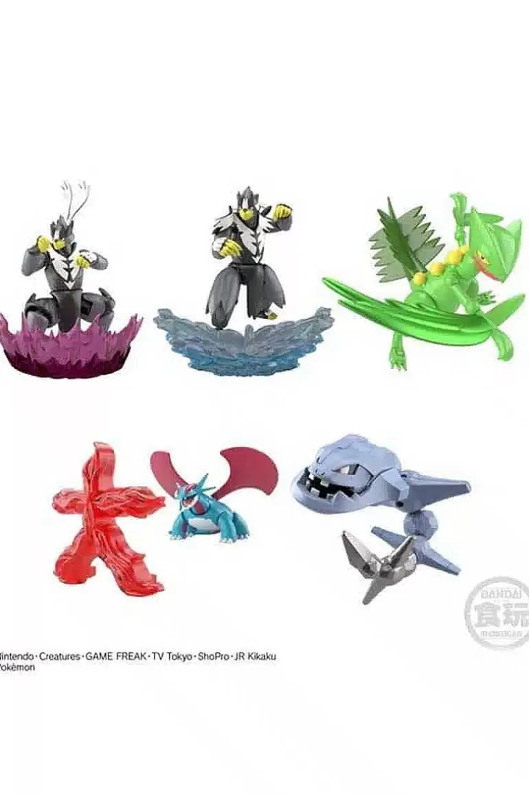 Pocket Monster Pokémon Figurer-Shodo 6 Sma Japanske Figurpakker