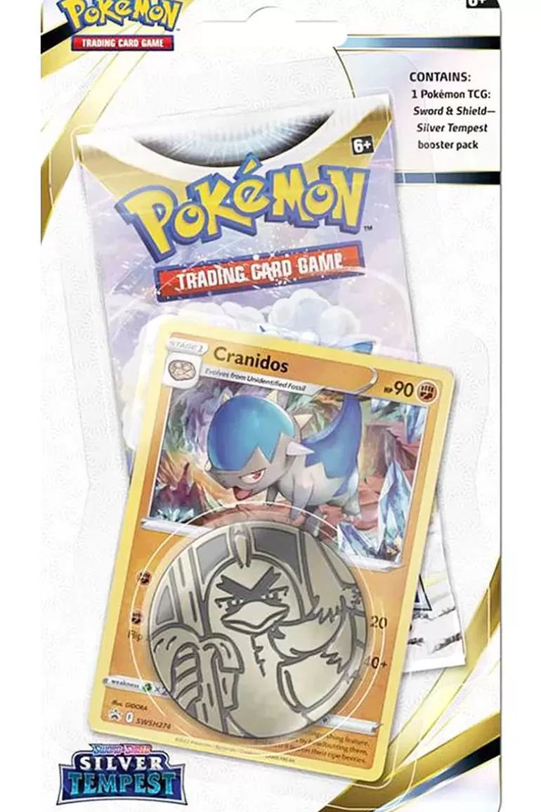 Pocket Monster Pokémon Kort-Silver Tempest Blisterpakke Med Cranidos