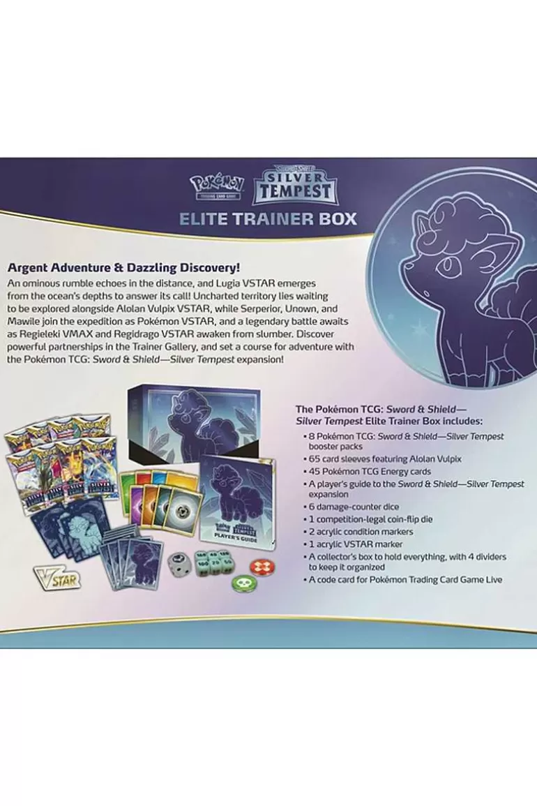 Pocket Monster Pokémon Kort-Silver Tempest Elite Trainer Box