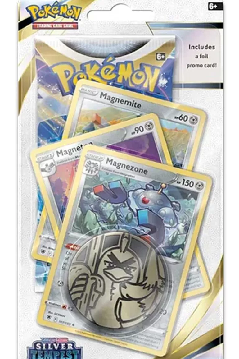 Pocket Monster Pokémon Kort-Silver Tempest Premium Blisterpakke Med Magnezone