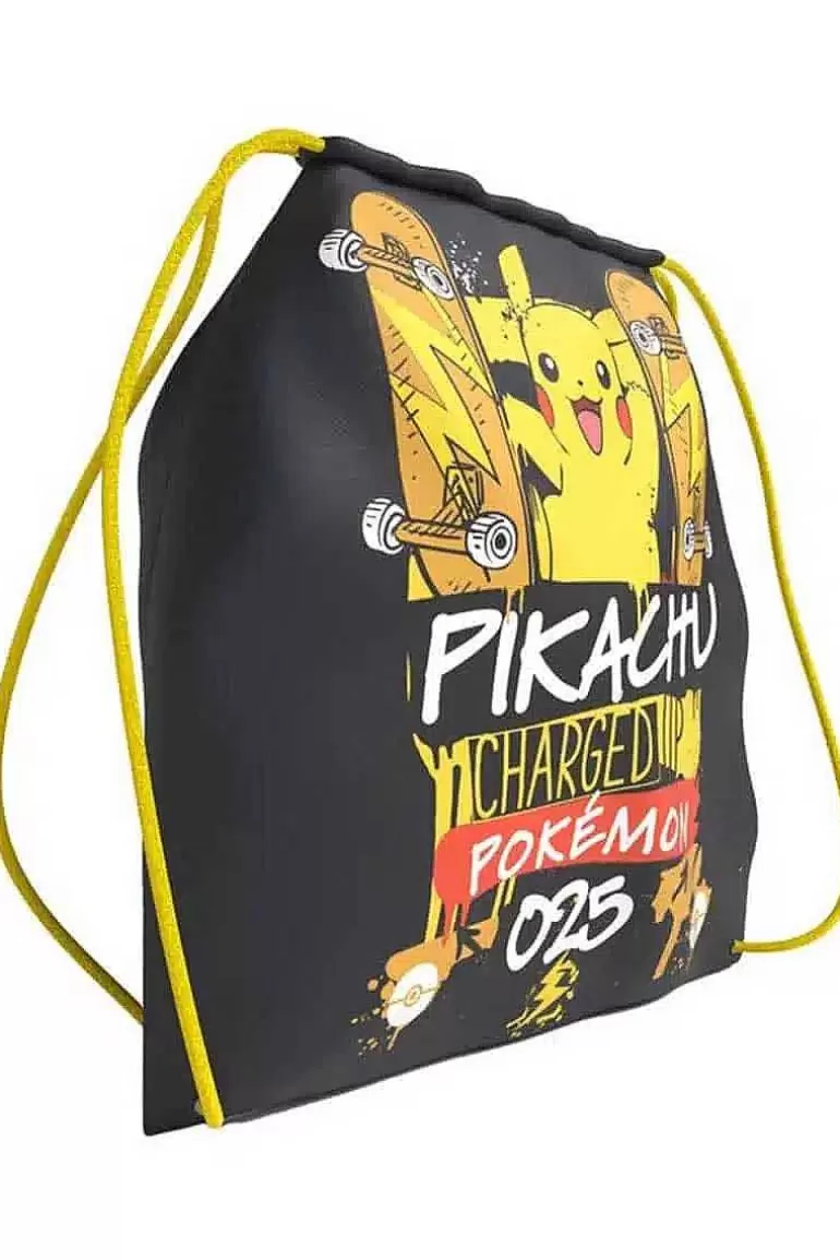Pocket Monster Pokémon Skoleudstyr-Skating Pikachu Gymnastiktaske