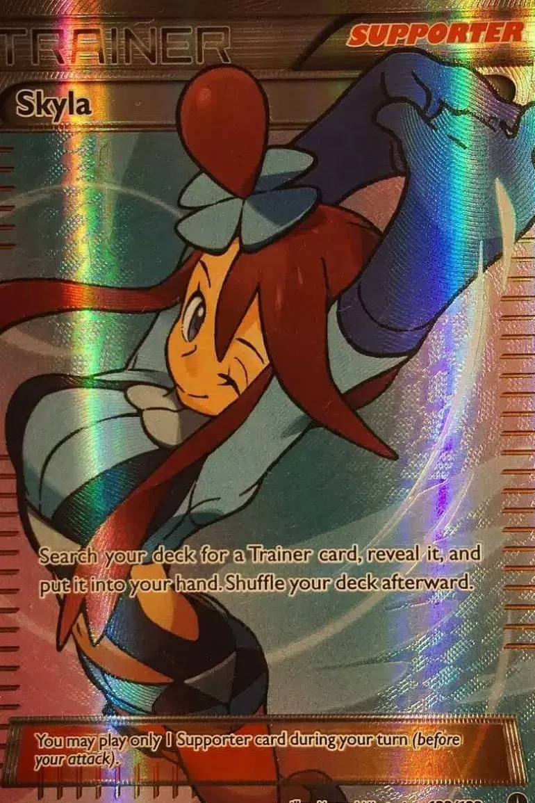 Pocket Monster Pokémon Kort-Skyla 122/122 Full Art