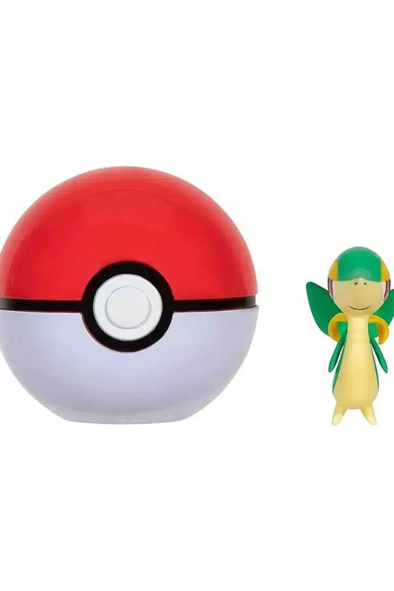 Pocket Monster Pokémon Figurer-Snivy Og Poke Ball