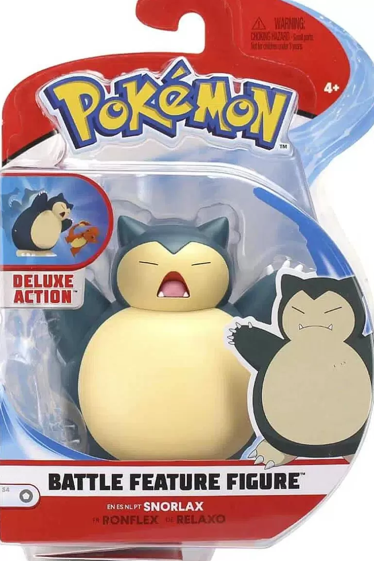 Pocket Monster Pokémon Figurer-Snorlax Battle Feature Figur