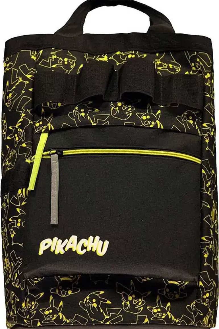 Pocket Monster Pokémon Skoleudstyr-Sort Pikachu Taske Deluxe