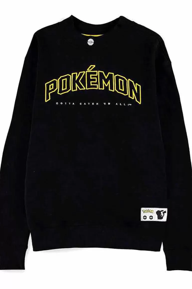 Pocket Monster Pokémon Til Børneværelset-Sort Pokemon Haettetroje I Small