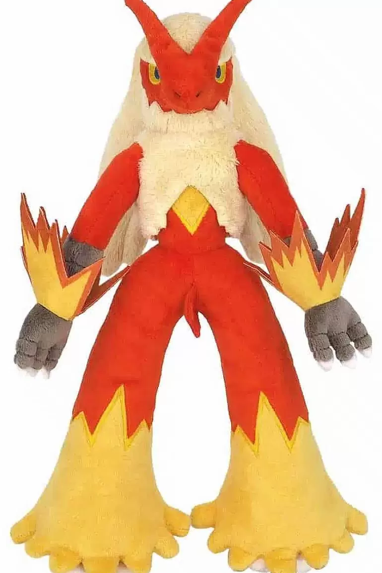 Pocket Monster Pokémon Bamser-Stor Japansk Blaziken Bamse