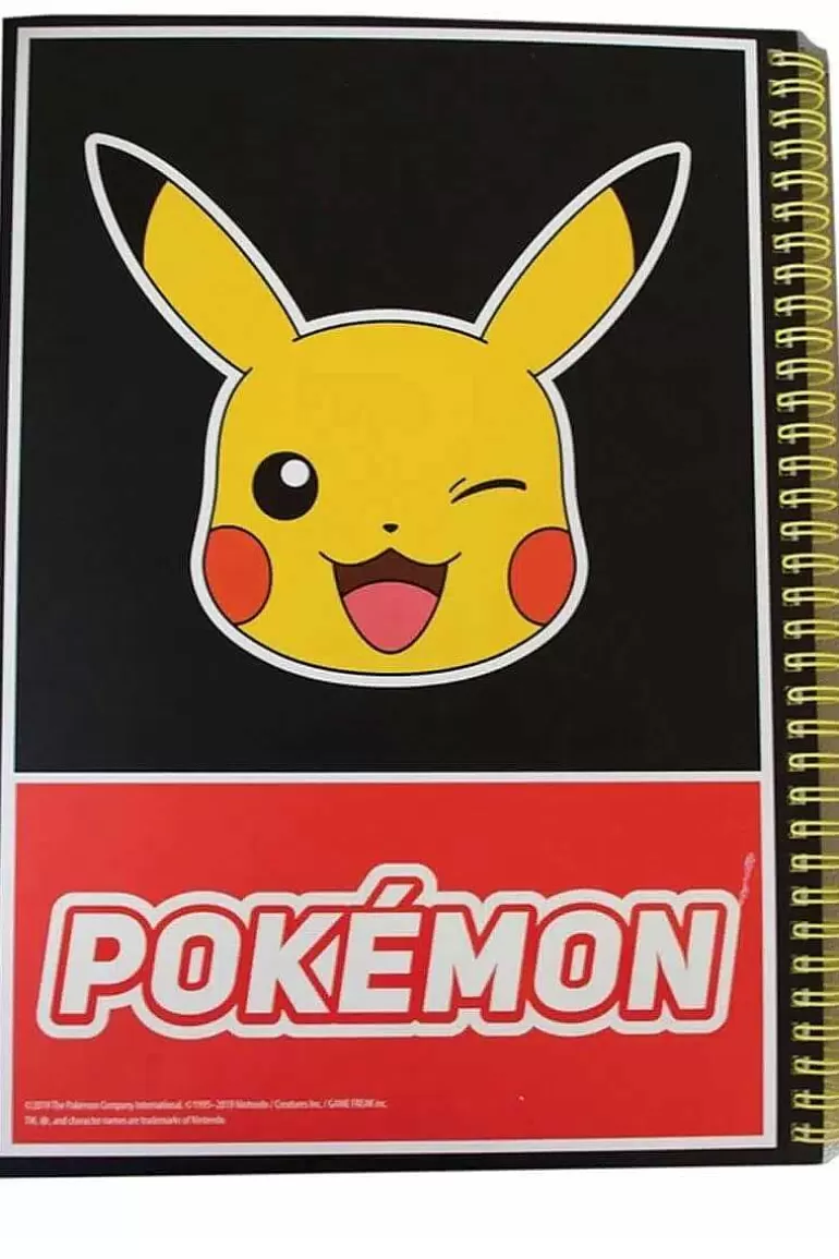 Pocket Monster Pokémon Skoleudstyr-Stor Pikachu Notesbog
