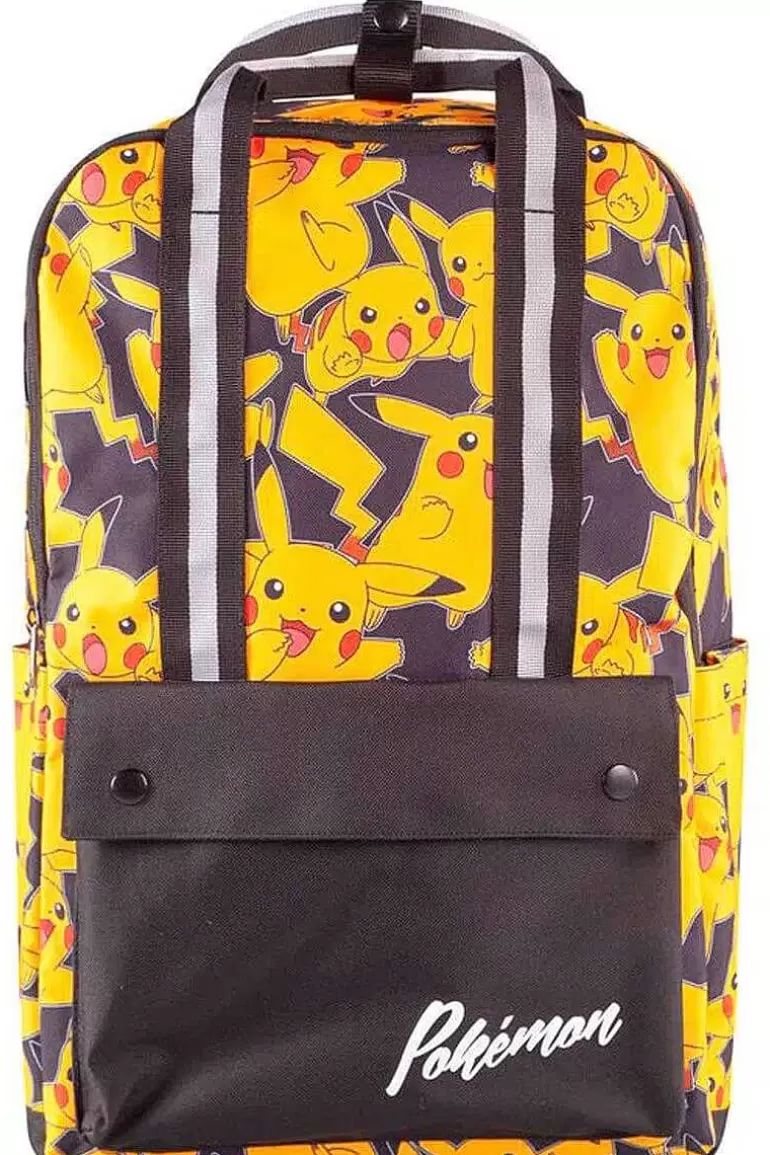 Pocket Monster Pokémon Skoleudstyr-Stor Pikachu Taske