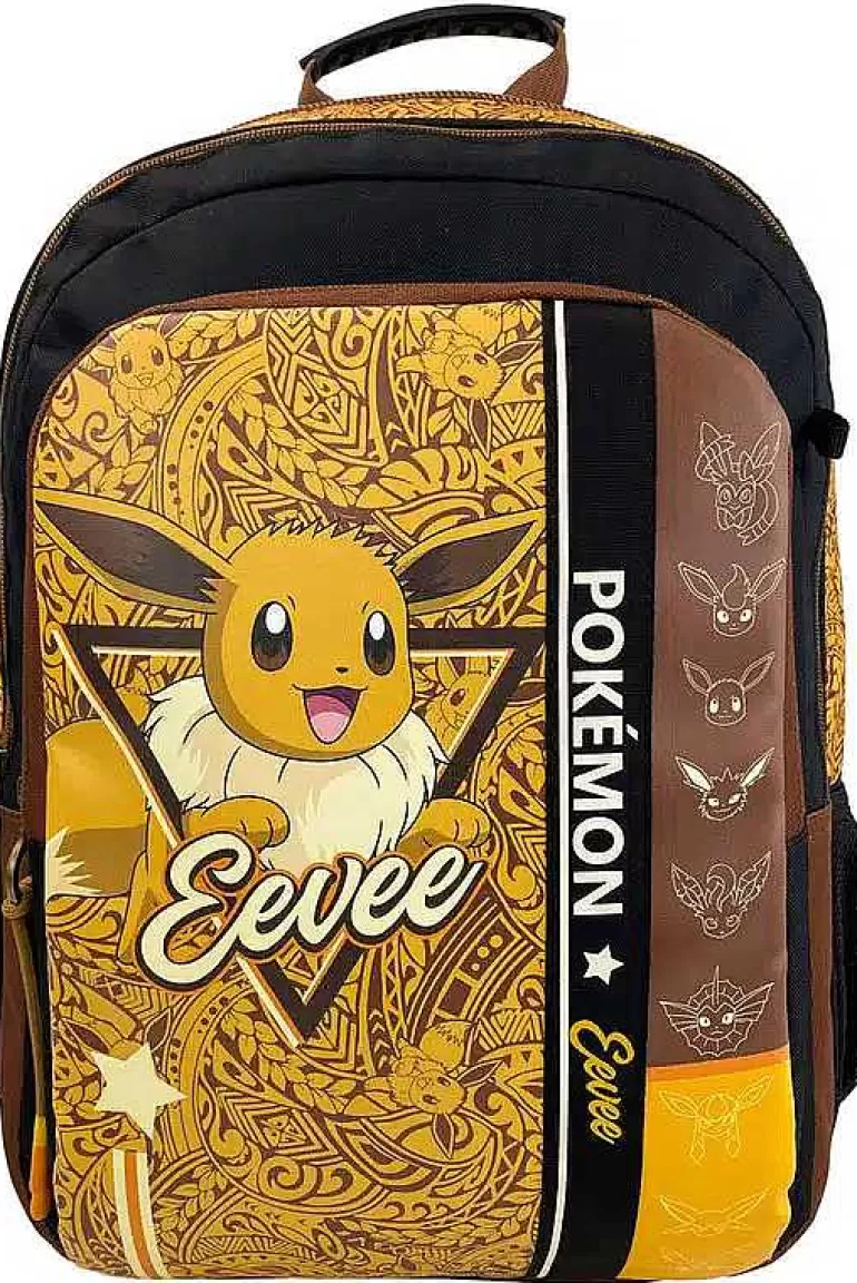 Pocket Monster Pokémon Skoleudstyr-Stor Pokemon Eevee Taske