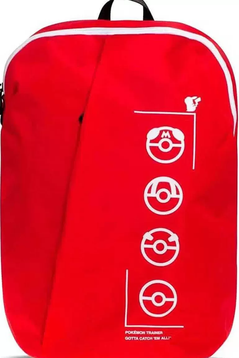 Pocket Monster Pokémon Skoleudstyr-Stor Rod Traener Taske