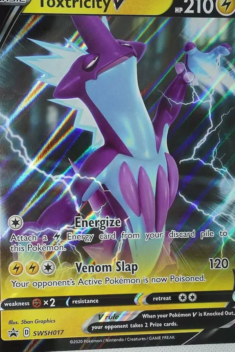 Pocket Monster Pokémon Kort-Toxtricity V Swsh017