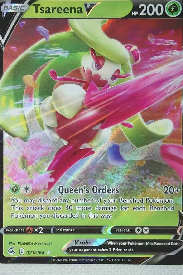 Pocket Monster Pokémon Kort-Tsareena V 21/264