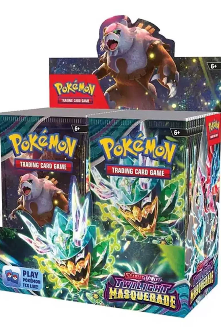 Pocket Monster Pokémon Kort-Twilight Masquerade Booster Box (36 Boosterpakker) Fra Scarlet & Violet