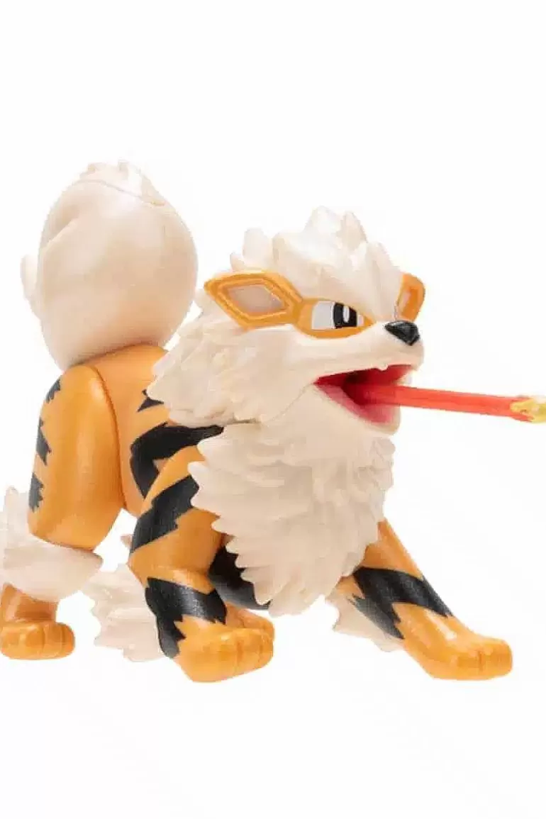 Pocket Monster Pokémon Figurer-Udviklingssaet Med Growlithe Og Arcanine Figurer
