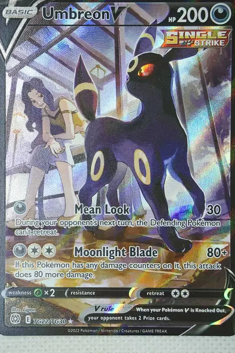 Pocket Monster Pokémon Kort-Umbreon V Tg22/Tg30