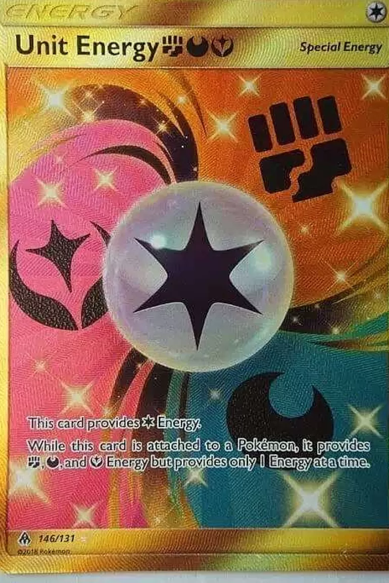 Pocket Monster Pokémon Kort-Unit Energy Fdy 146/131 Secret Rare