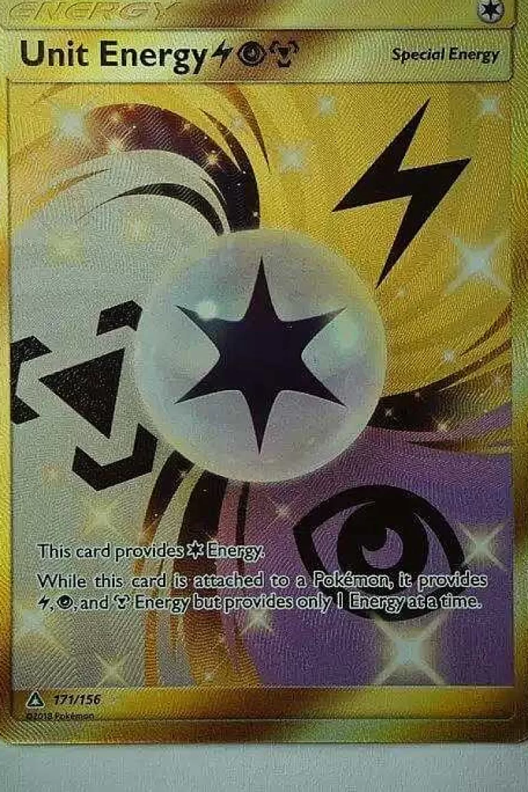 Pocket Monster Pokémon Kort-Unit Energy Lpm 171/156 Secret Rare