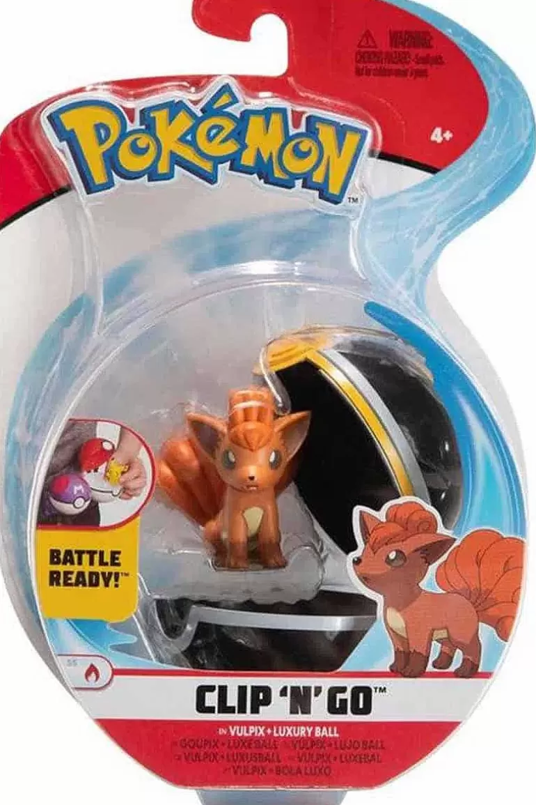 Pocket Monster Pokémon Figurer-Vulpix & Luxury Ball