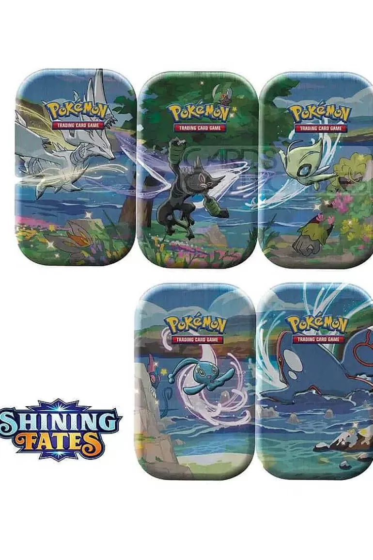 Pocket Monster Pokémon Kort-Zarude Mini Tin Fra Shining Fates
