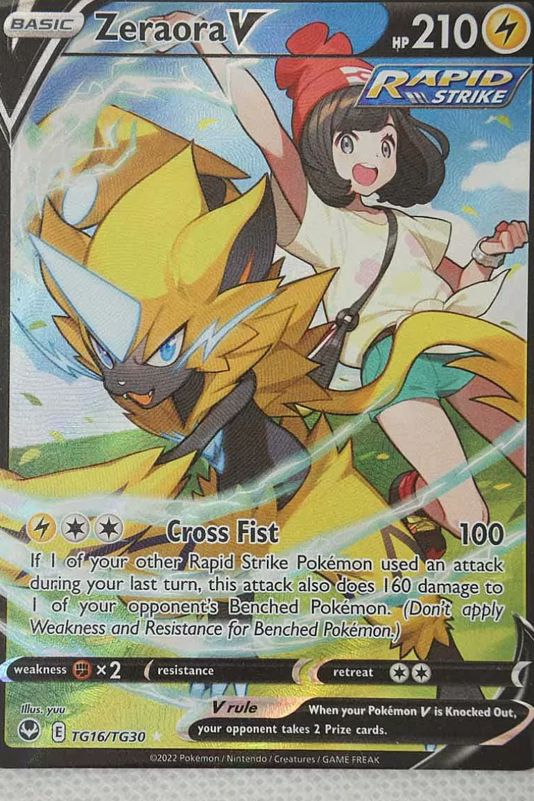 Pocket Monster Pokémon Kort-Zeraora V Tg16/Tg30